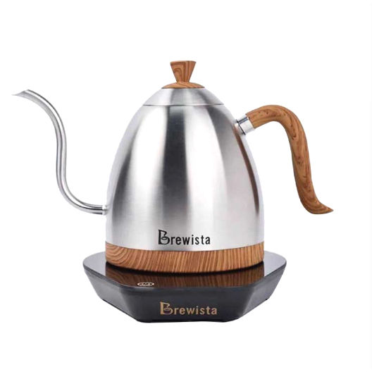 免運︱1000ml BREWISTA 不鏽鋼鏡面 溫控壺 細口壺 電水壺☕咖啡雜貨 OOOH COFFEE