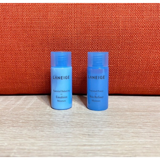 LANEIGE 蘭芝 化妝水 乳液 基礎水潤保養組 1pcs（2021年10月到期）