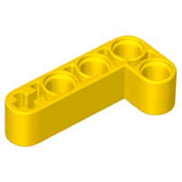 LEGO 樂高 黃色 科技 橫桿 厚臂 Technic Liftarm 2x4 L型 32140 42137