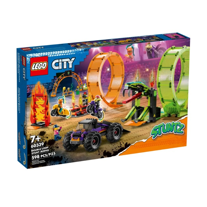 全新現貨 LEGO 60339 City 雙重環形跑道競技場 樂高 極限運動