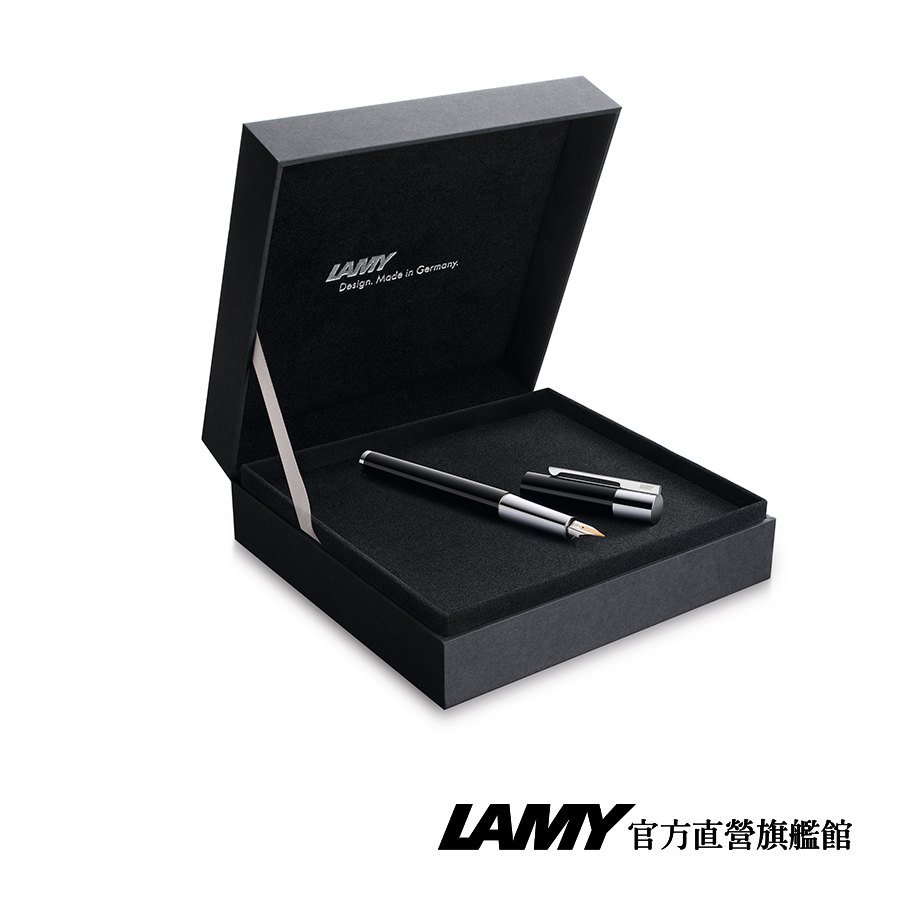 LAMY 鋼筆 / SCALA系列 -79 鋼琴黑14k金筆尖鋼筆禮盒