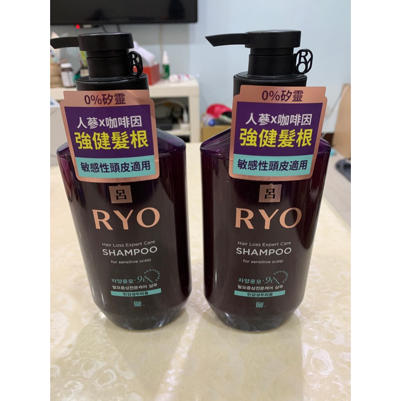 RYO 呂🇰🇷人參X咖啡因-滋養韌髮洗髮精（敏感性頭皮適用）