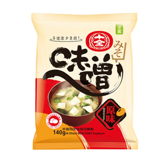 味達-【乾貨】140g／十全／原味味噌／十全特好／味噌湯／十全味噌／湯頭／調味／