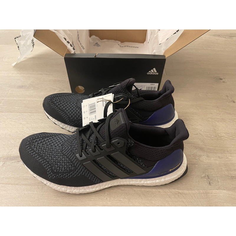 全新Adidas UltraBoost 慢跑鞋 黑紫 OG 台灣公司貨 馬牌 G28319 US11.5