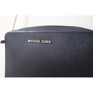 MICHAEL KORS MK 黑色 方型 防刮 相機包 斜背包