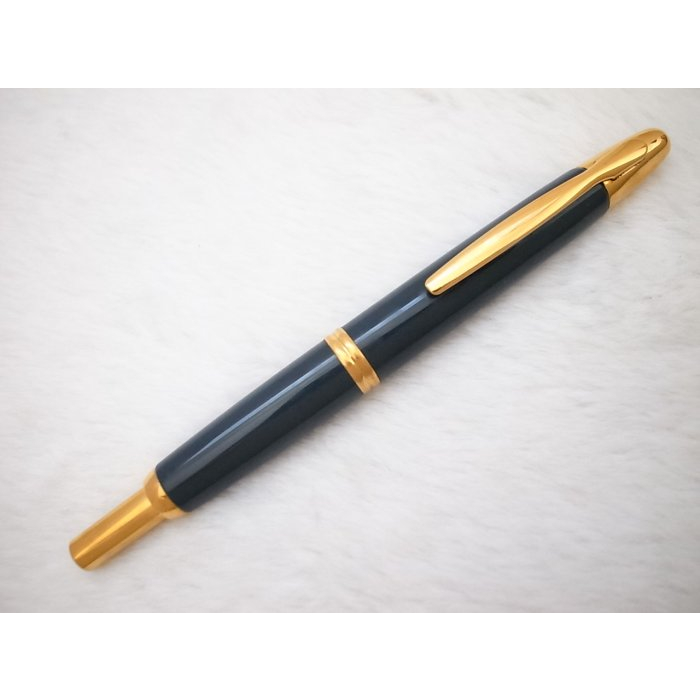 A939 百樂 日本製 capless 美麗的灰桿 18k M尖鋼筆(7.5成新)