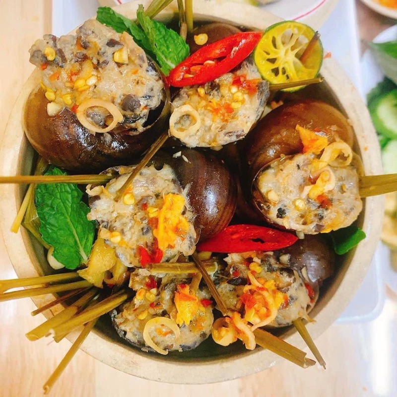 Ốc Nhồi Thịt🇻🇳香茅蒸螺肉