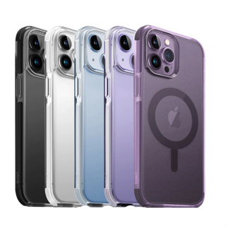 🔥現貨免運【UNIQ 支援磁吸】iPhone 14 Pro 6.1吋 紫色 Combat 四角強化軍規等級防摔三料保護殼