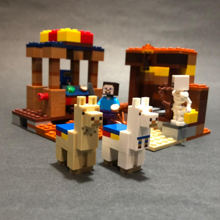 二手 展示品 LEGO 樂高 21167 Minecraft 我的創世神 麥塊 羊駝