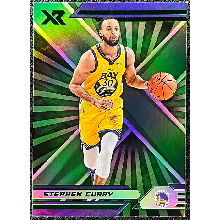 NBA 球員卡 Stephen Curry 2021-22 Panini Chronicles XR Green