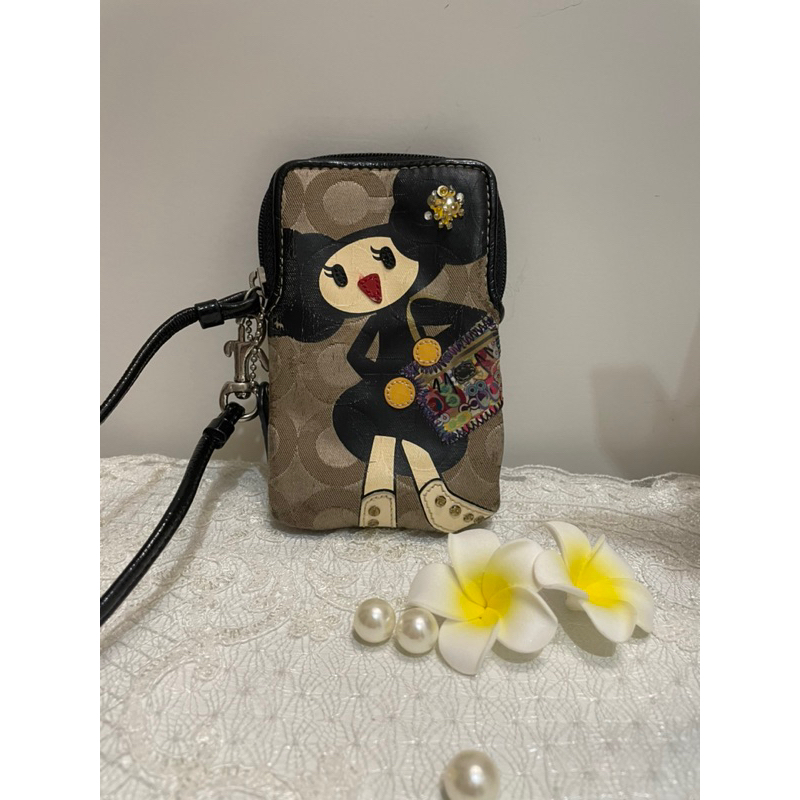 COACH POPPY-(真品）絕版限量卡夾套