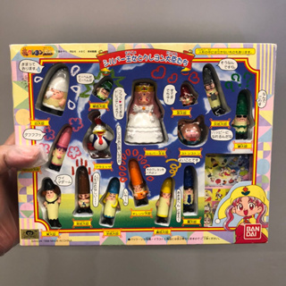 1998 夢幻蠟筆王國 BANDAI 席爾巴公主 蠟筆大臣 夢之蠟筆王國 玩具 公仔 模型 早期老品 絕版收藏