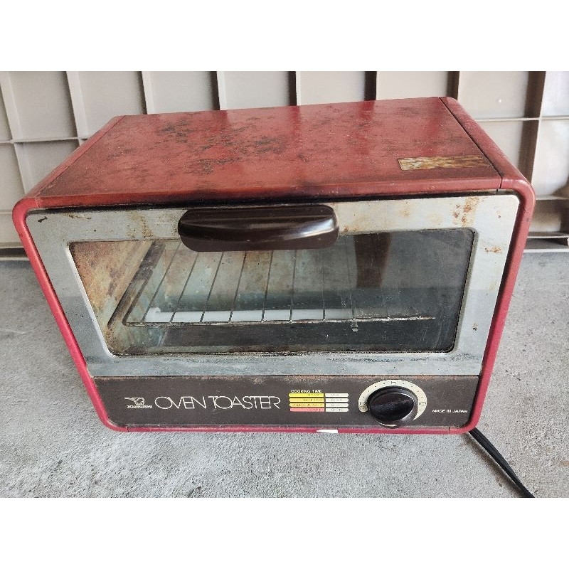 二手不是很新但很實用象印電烤箱，日本製造