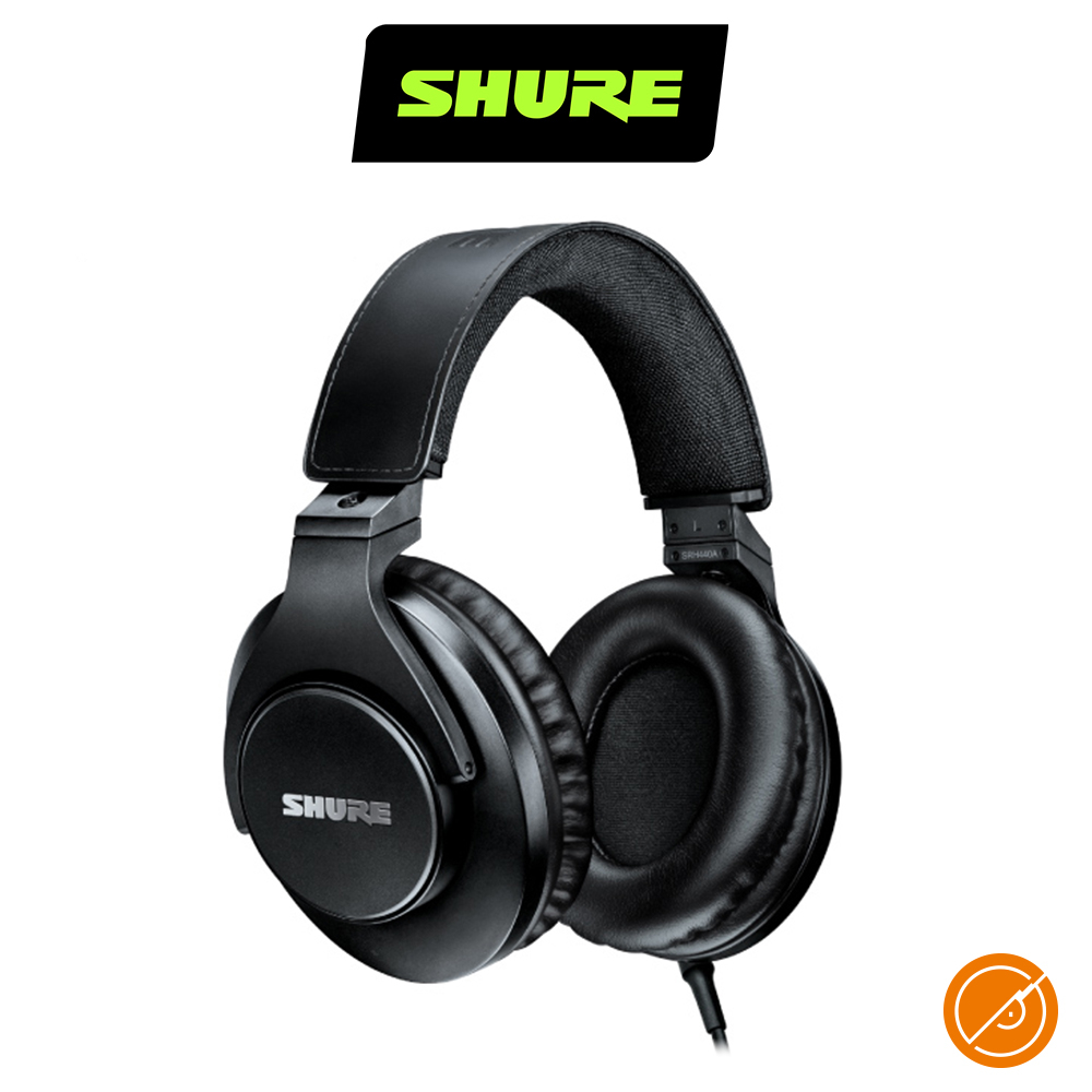 SHURE SRH440A 經典進化 錄音級 監聽 頭戴式耳機｜台灣公司貨