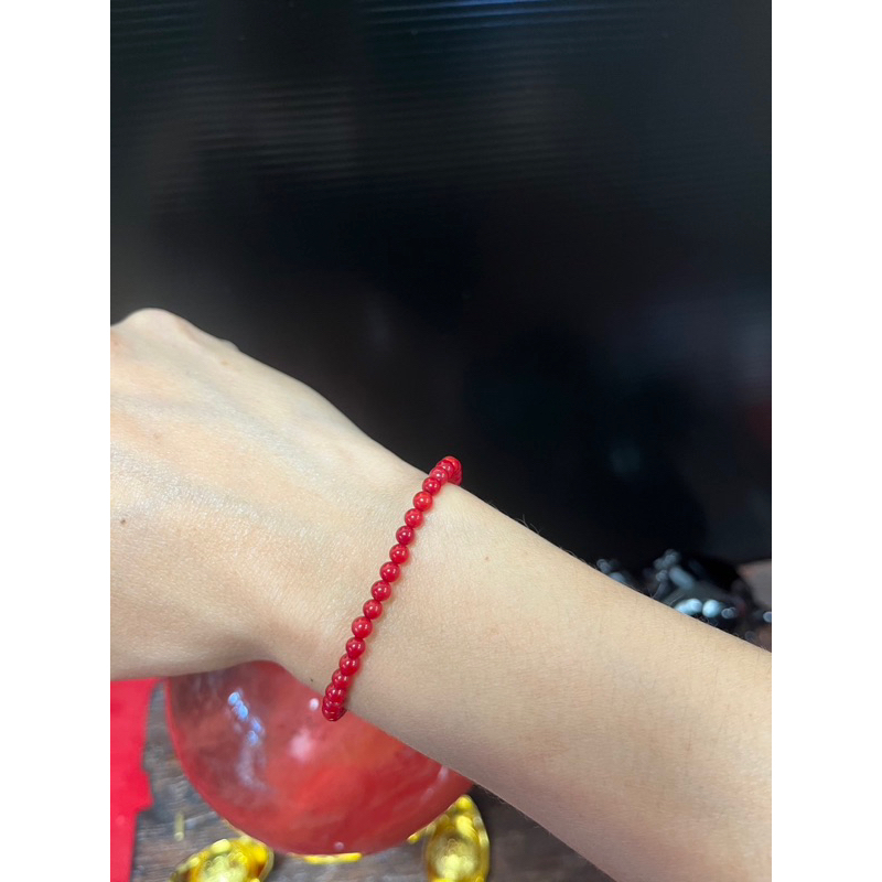 稀有款式🙏超級迷你紅珊瑚.情人的手鍊❤️類似款免稅店價日幣12800