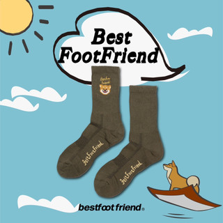 【P.COAST LAB】BFF - Shiba inu_OV_BF23005 (軍綠)