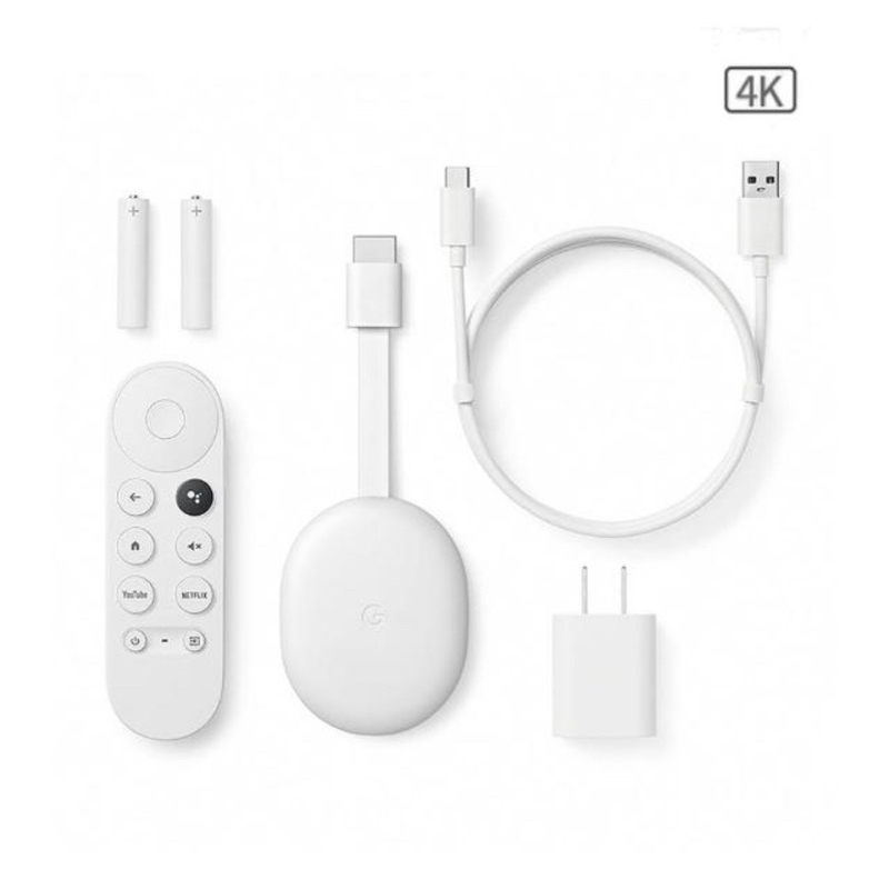二手現貨 Chromecast with Google TV 4 4代 4k HD電視棒
