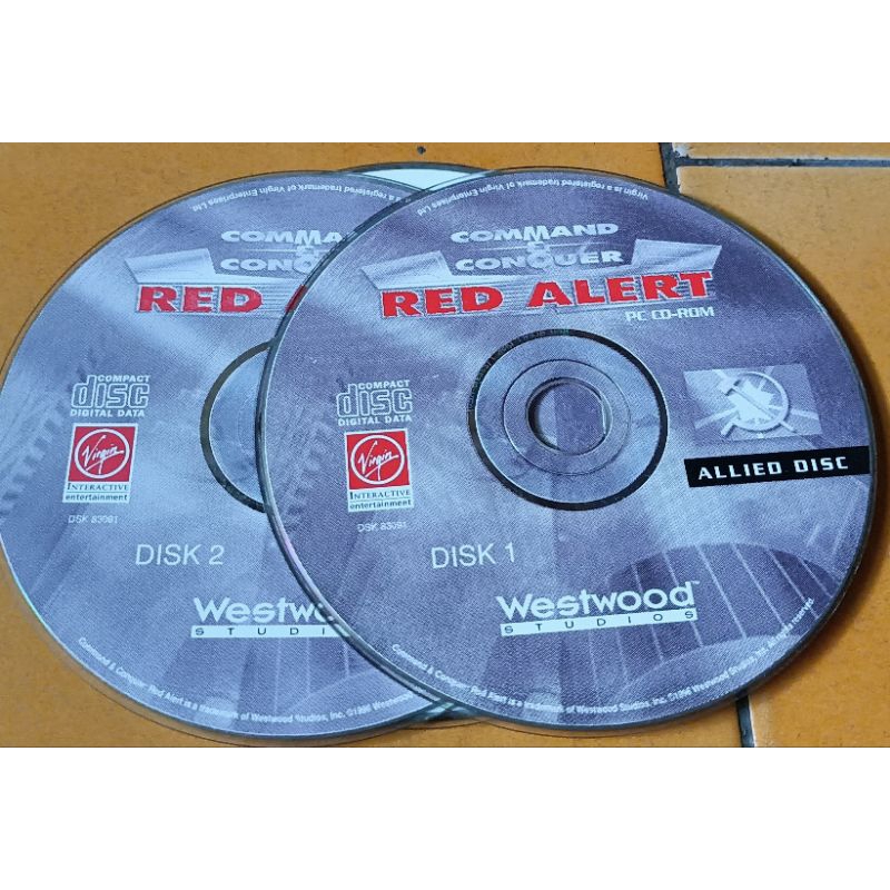 PC GAME_COMMAND &amp; CONQUER: RED ALERT--紅色警戒 1代 /2手