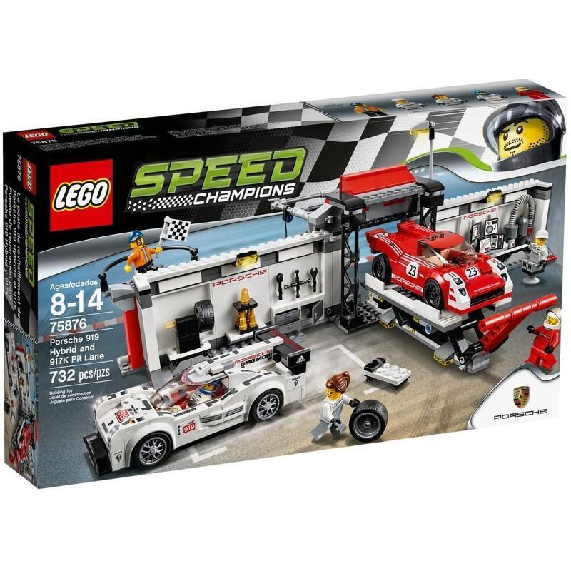 【好美玩具店】LEGO Speed系列 75876 Porsche 919 Hybrid and 917K 外盒稍微壓痕