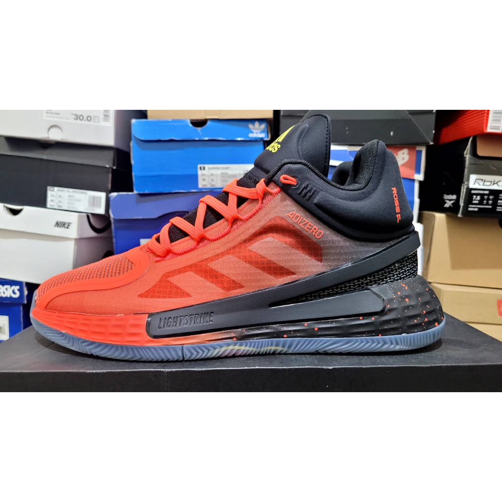 (免運)(全新)(US12)Adidas D ROSE 11 FY9997 籃球鞋 羅斯 玫瑰 聯名 超輕量 黑橘 男鞋