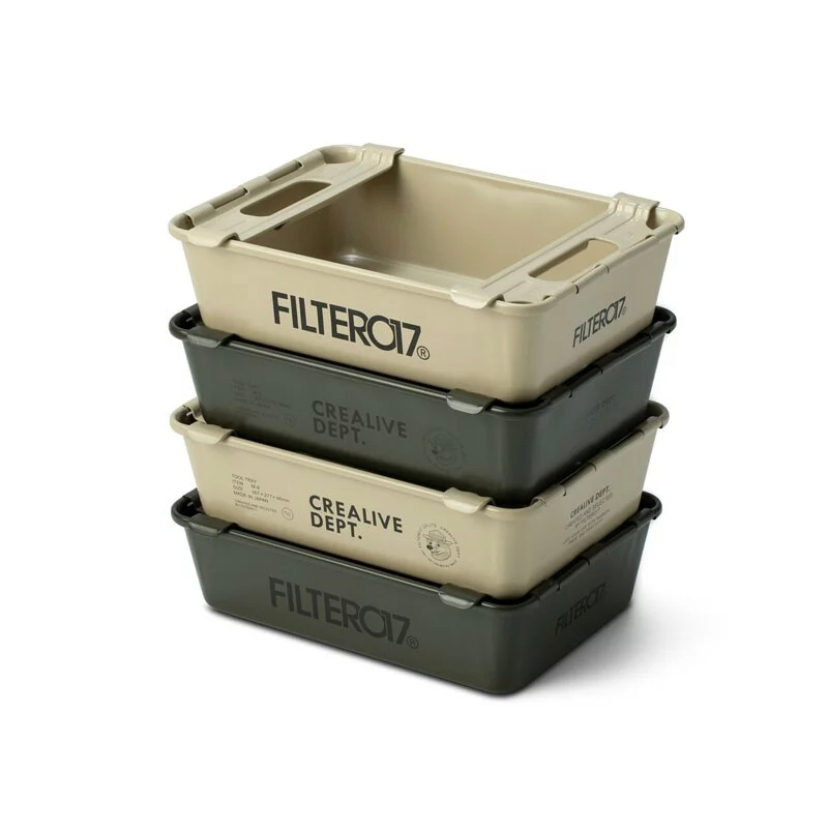 Filter017® x TOYO STEEL Tool Box M-8 日製層疊物料整理盒 [day tripper]