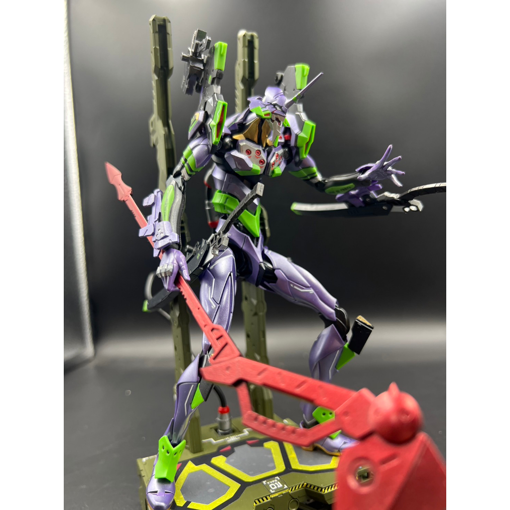 (盟J代工)萬代RG新世紀福音戰士 EVA 初號機 塗裝完成品 (IG裡有更多商品跟細節)