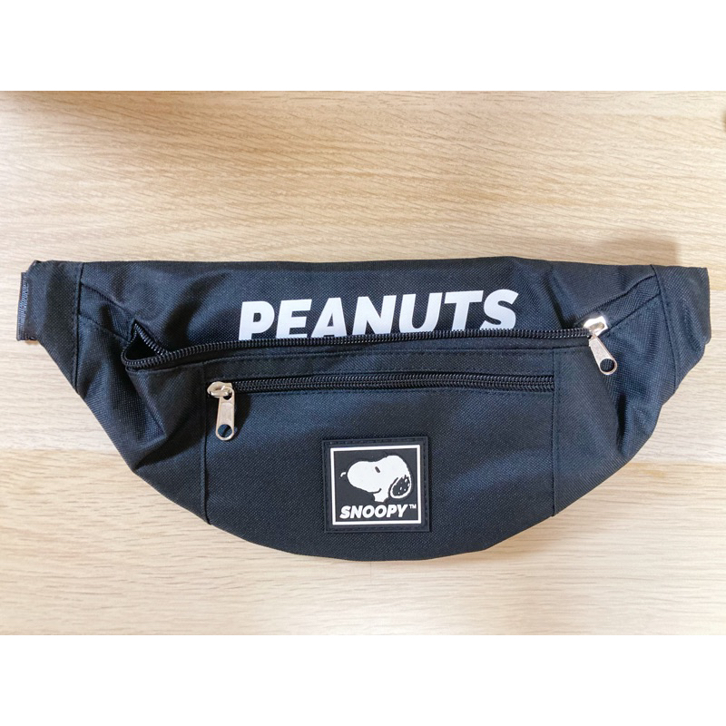 &lt;全新&gt; 正版 snoopy peanuts 史努比 腰包 包包 側背包