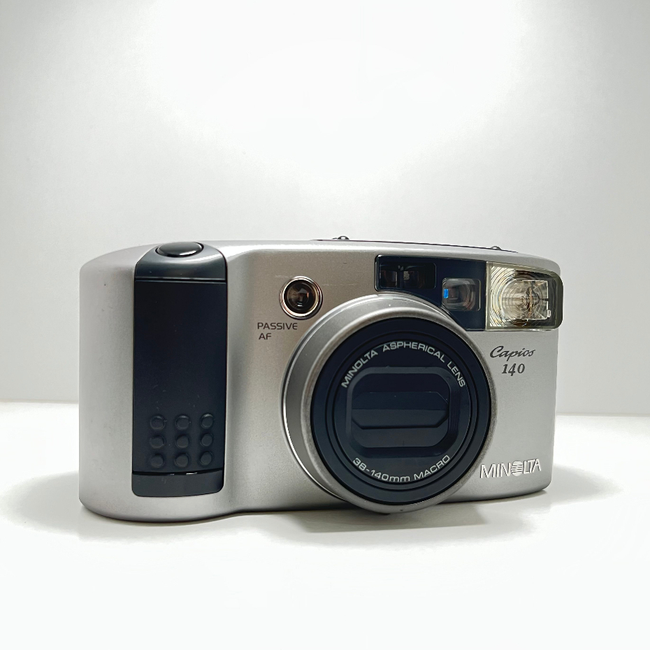 【兔子棒棒相機店】Minolta Capios 140 美能達 底片相機 (附底片一捲+手腕帶+電池)