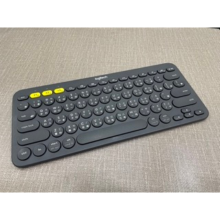 Logitech G 羅技 K380 多工藍牙鍵盤-黑色