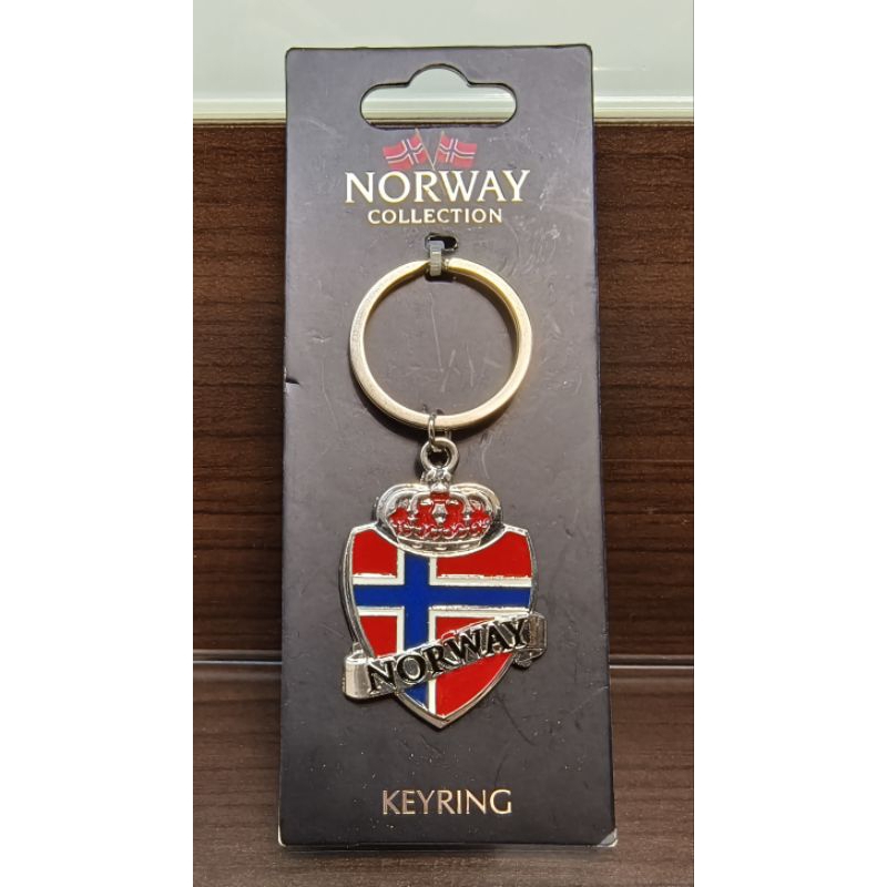 全新 挪威空運來台 快速出貨 私訊再折 norway collection 北歐挪威國旗吊飾鑰匙圈 紀念品keyring