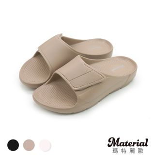 Material瑪特麗歐 防水鞋 MIT輕量一字寬帶防水鞋 T80021