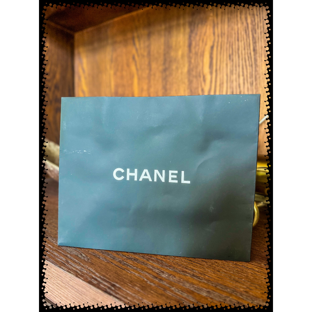 CHANEL 專櫃紙袋 chanel紙袋  chanel 手提袋 送禮 包裝袋 送禮袋 禮品袋 香水袋 長紙袋