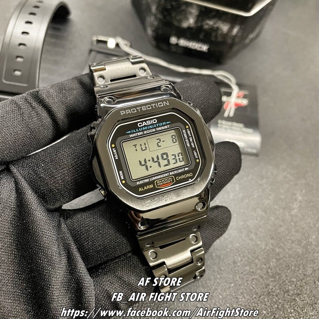 AF Store* G-SHOCK DW-5600E 黑色 改裝不鏽鋼套件 DW-5600E-1 高品質副廠配件