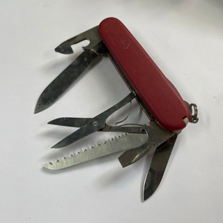 ［沐沐屋］victorinox 維氏 維氏91mm獵人Huntsman 消光紅 15用瑞士刀 #410