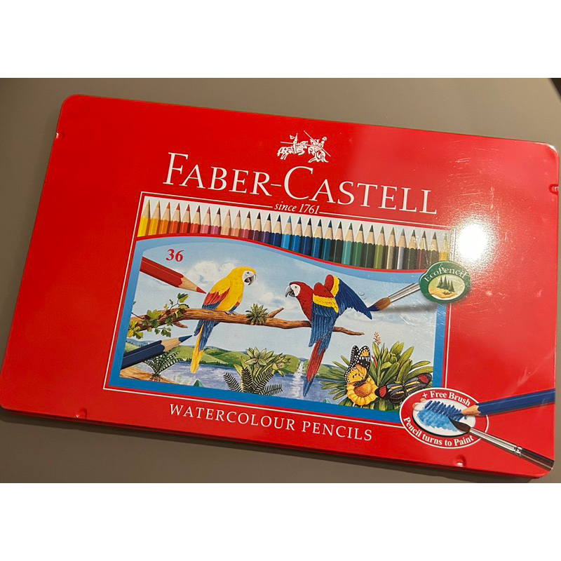 二手德國輝柏Fabre castell 色鉛筆36色
