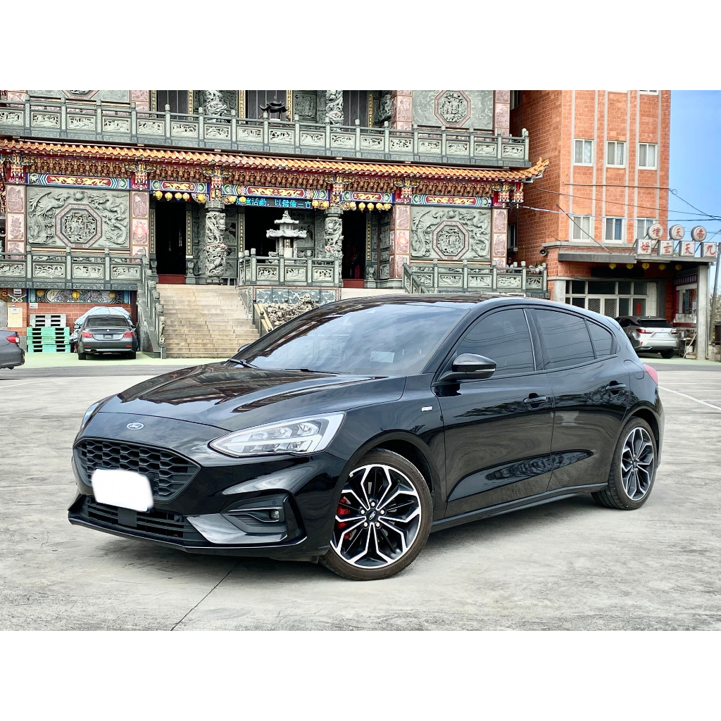 2020 Ford Focus ST-Line 1.5 黑  #強力過件99%、#可全額貸、#超額貸、#車換車結清