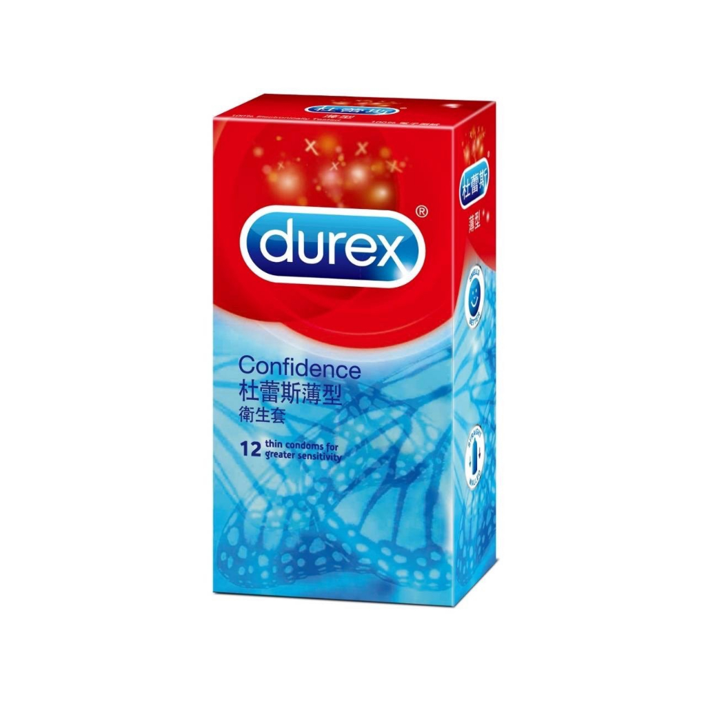 🙆隱密包裝出貨【Durex杜蕾斯】薄型裝衛生套12入 情趣用品 情侶 衛生套
