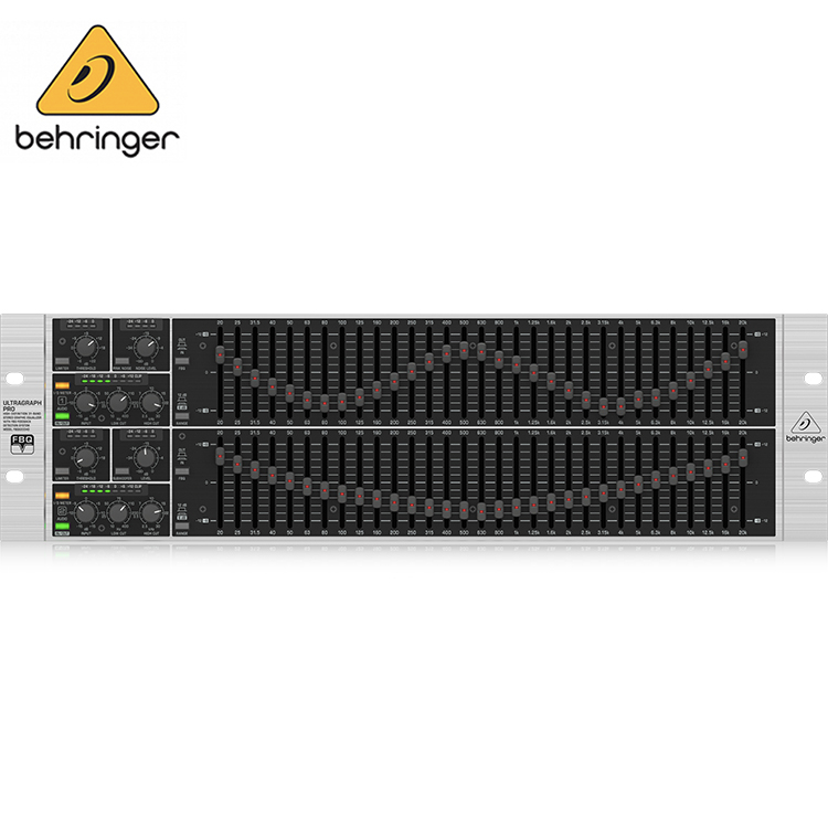 BEHRINGER FBQ6200HD 等化器/31段立體聲EQ/原廠公司貨