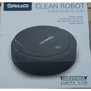 Clean Robot 迷你小巧自動吸塵器簡易智慧掃地機 現貨24小時出貨