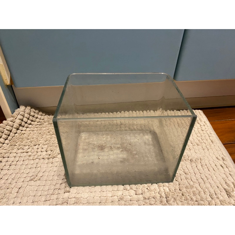 🎀 〖二手〗玻璃小型透明缸 魚缸