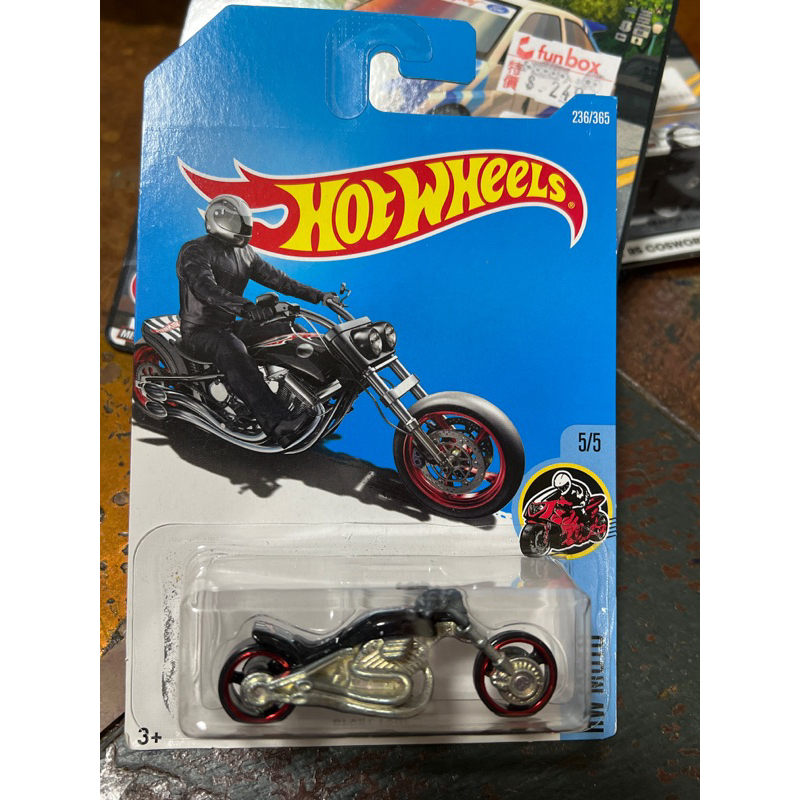 Hot wheels 風火輪-Blast Lane 重機 重型機車 嬉皮車 哈雷機車