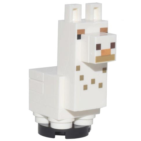 LEGO 樂高 Minecraft Alpaca 白色 動物 羊駝 草泥馬 麥塊 當個創世神 21188