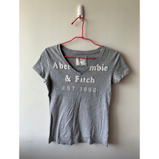 Abercrombie & Fitch 潮牌 AF 刺繡 Abercrombie&Fitch 短袖上衣 短t