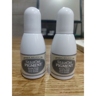 現貨 日本 Tsukineko Staton PIGMENT 油性顏料印臺補充液 【考拉灰】