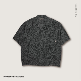 稀有3號 P.B.P - Leopard Shirts - Gray #goopi #豹紋襯衫