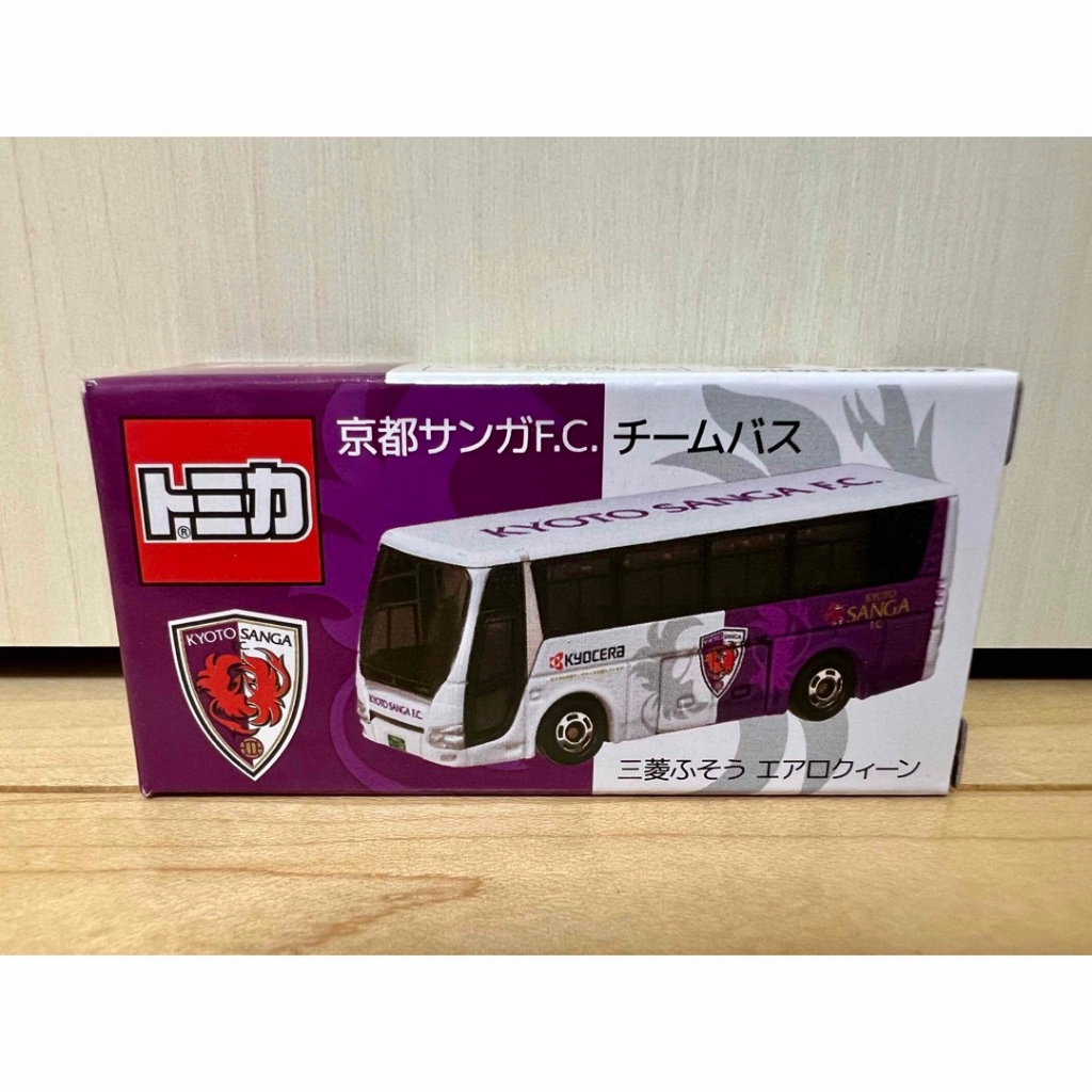 日本 TOMICA 京都 不死鳥隊 足球隊 巴士 全新盒裝