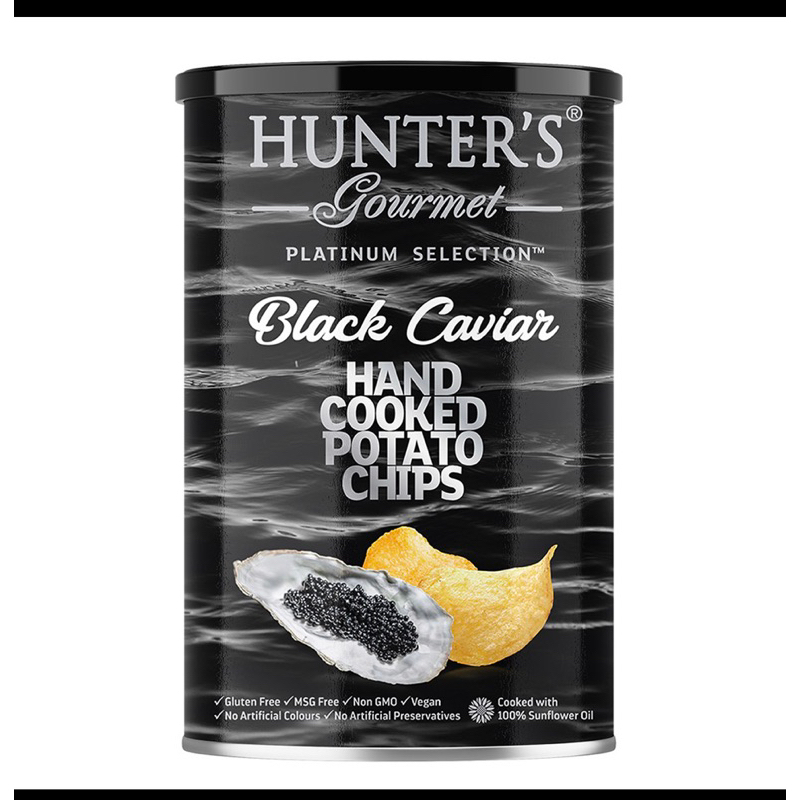 必吃爆品❤️‍🔥《黑魚子醬洋芋片》150g杜拜頂級黑魚子醬手培洋芋片💝Black Caviar
