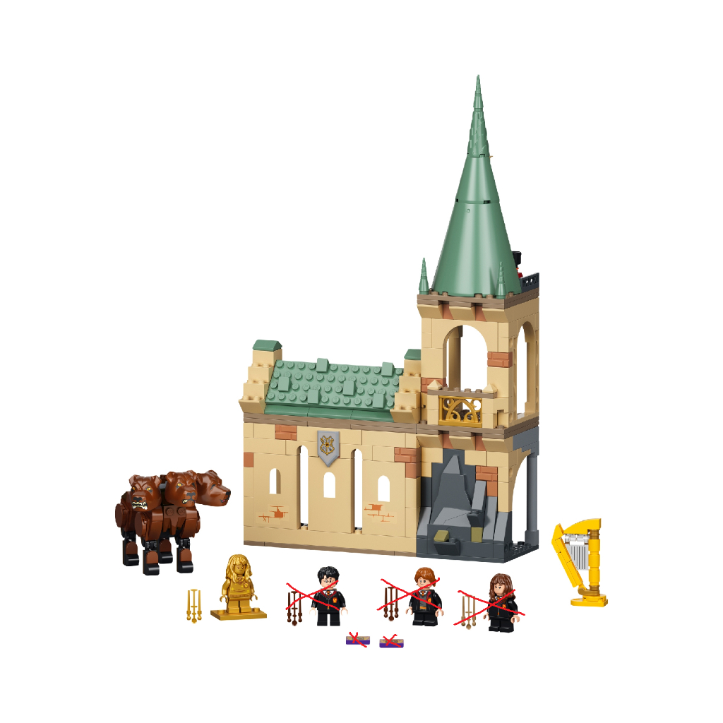 ●斯噗○ LEGO 76387 Hogwarts Fluffy Encounter