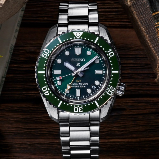 SEIKO 精工 大谷翔平 PROSPEX 陶瓷圈 GMT潛水機械腕錶 6R54-00D0G/SPB381J1