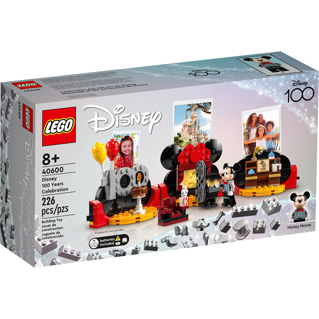 【積木樂園】樂高 LEGO 40600 DISNEY系列 歡慶迪士尼 100 週年